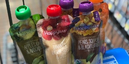 Buy 4 Get 1 FREE Happy Baby Organic Pouches Coupon