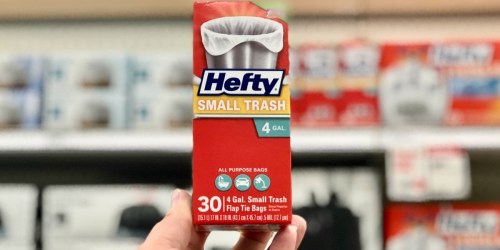60% Off Hefty Small Trash Bags at Target