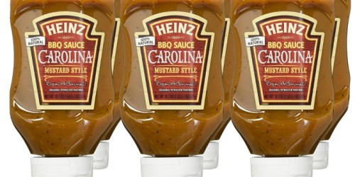 Amazon: 6-Pack Heinz Carolina Mustard Style BBQ Sauce Bottles Just $10 Shipped (Only $1.67 Each)