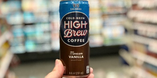 High Brew Coffee Single Cans Just 99¢ After Cash Back at Target