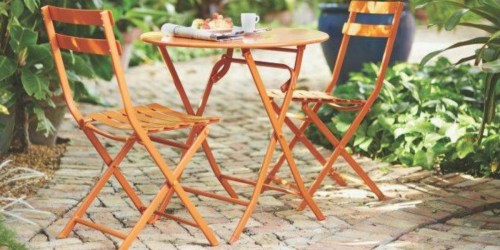 Home Depot: 3-Piece All Weather Patio Bistro Set Only $89 Shipped (Regularly $149)