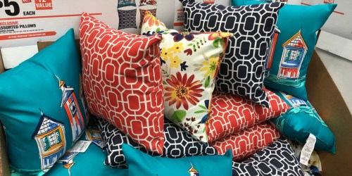 Trendy Outdoor Throw Pillows Just $5 at Home Depot (Regularly $13) + More