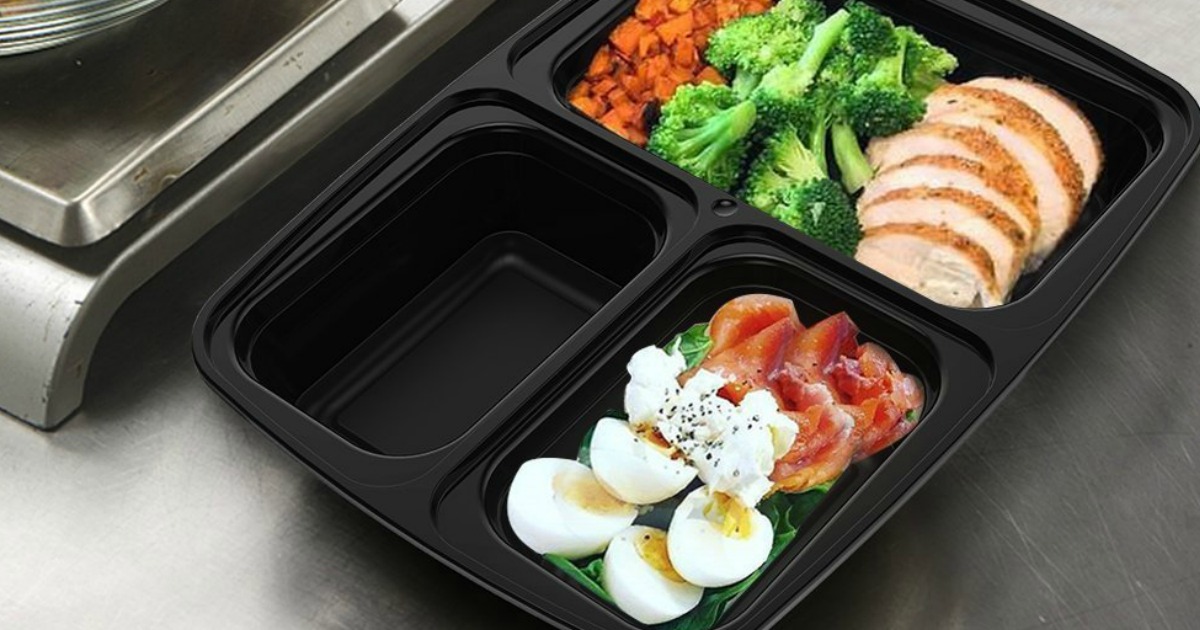 Amazon 15Pack Meal Prep Container Set w/ Lids ONLY 12.91 (Microwave