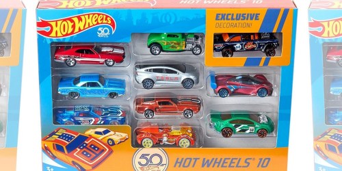 Amazon: Hot Wheels 50th Anniversary Vehicles Set Only $12.99 (Pre-Order)