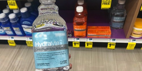 Hydralyte Electrolyte Drinks Only $1 at Rite Aid (Regularly $7) – No Coupons Needed
