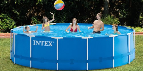 Target: Intex 12′ x 30″ Above Ground Pool w/ Filter AND Football Only $77 Shipped