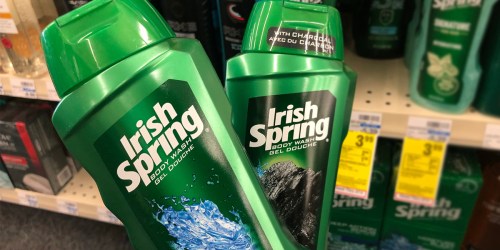 New $1/1 Irish Spring Body Wash Coupon = Only 99¢ at Rite Aid Starting 5/6 & More