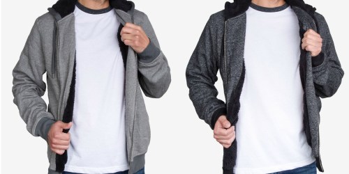 Macy’s: Men’s Sherpa-Lined Fleece Hoodie Only $9.96 (Regularly $50) + More