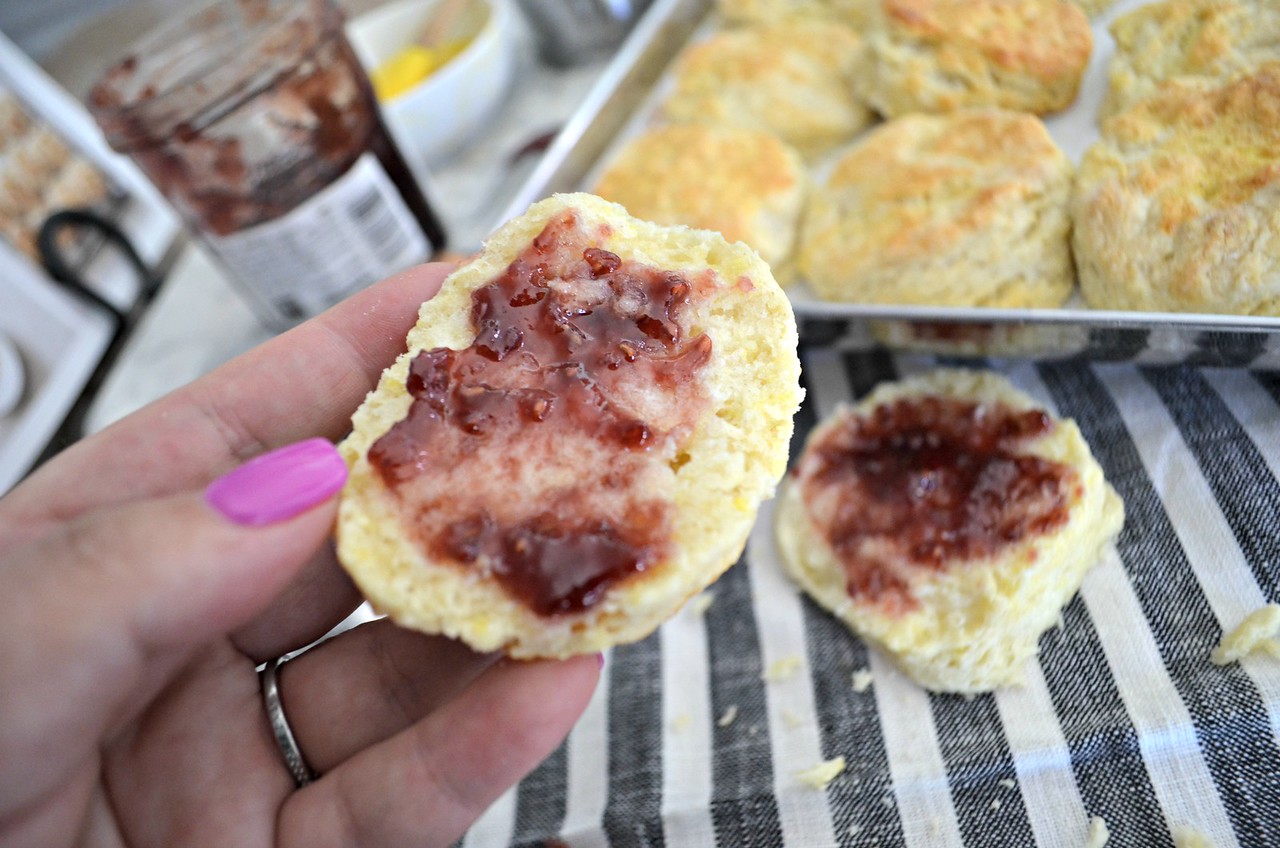 Joanna Gaines Biscuits with jam