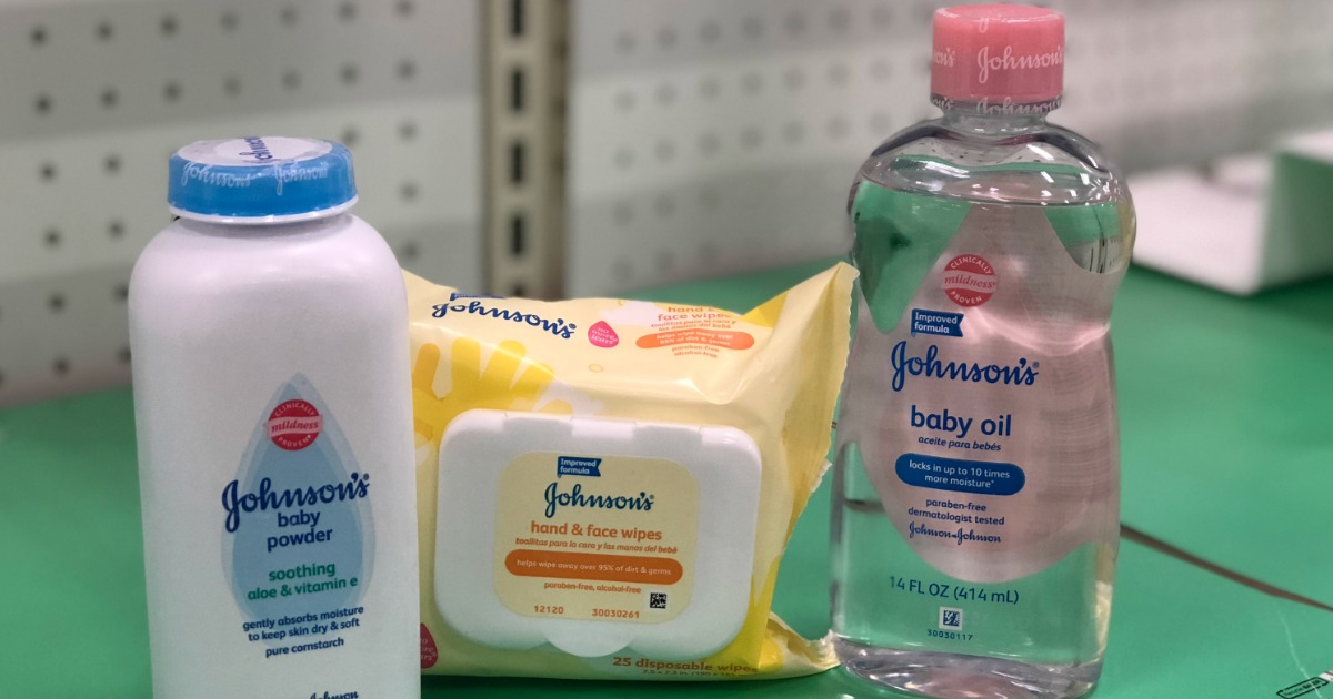 johnson baby oil target