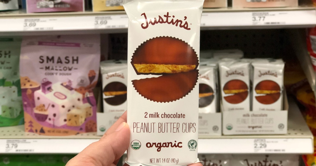 Justin's Peanut Butter Cups Only 85¢ Per Pack at Target (Just Use Your