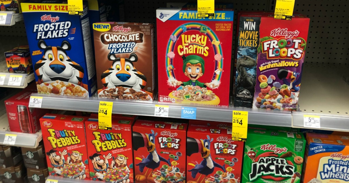 Kellogg's Cereals Just $1.40 Per Box at Walgreens (Raisin Bran, Frosted ...