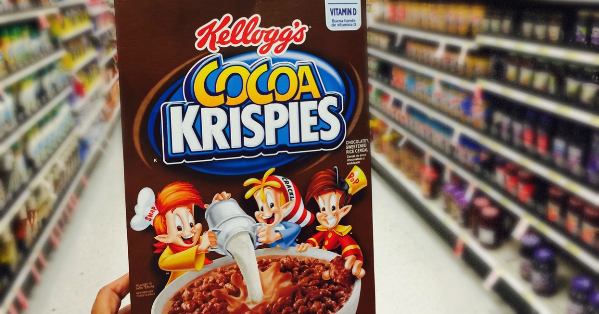 New 1/2 Kellogg's Rice & Cocoa Krispies Coupon = Only 1.38 Per Box at