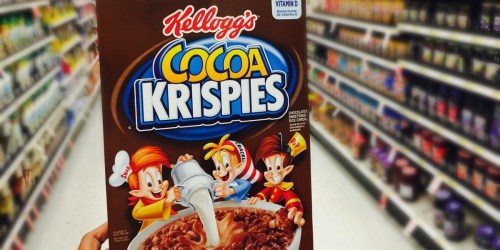 New $1/2 Kellogg’s Rice & Cocoa Krispies Coupon = Only $1.38 Per Box at Walgreens & Rite Aid