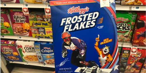 New $1/2 Kellogg’s Frosted Flakes Coupon = Only $1.25 Per Box After Rite Aid Rewards