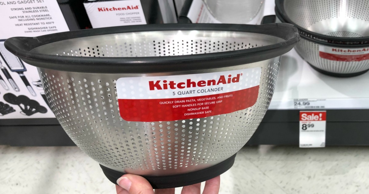 KitchenAid Red Colander 5 qt