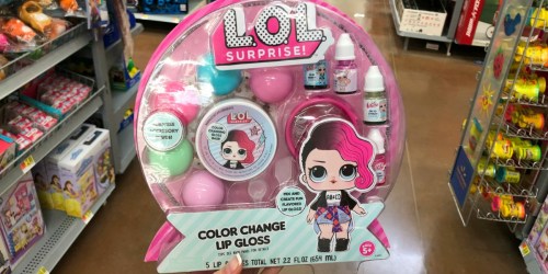 LOL Surprise Color Change Lip Gloss Kit Only $13.77 on Amazon (Regularly $20)