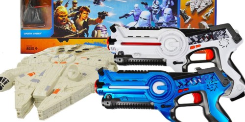 Amazon: Star Wars Millennium Falcon Toy Bundle with Laser Tag Only $14.99 (Best Price)