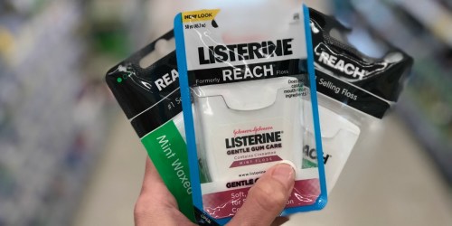 Listerine & Reach Oral Care Items Only 98¢ After Walgreens Rewards