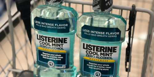 Over 70% Off THREE Listerine Products After CVS Rewards (Starts 3/24)