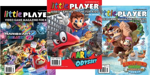 FREE LittlePlayer Video Game Magazines for Kids (Two Years Worth of Digital Downloads)