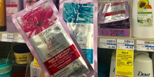 L’Oréal Ever Pure Hair Mask Just $2.49 After CVS Rewards (Regularly $4.49)