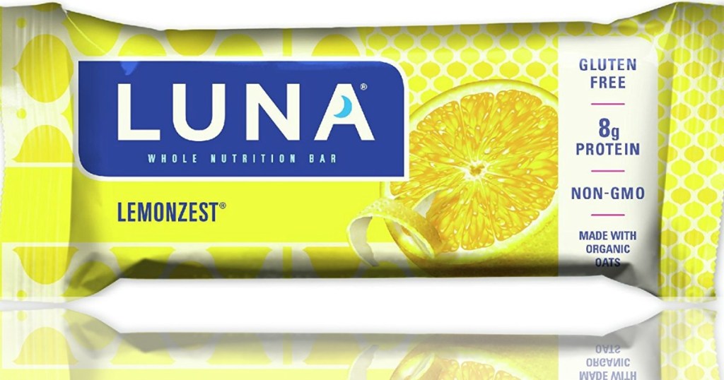 LUNA Bar Lemon Zest