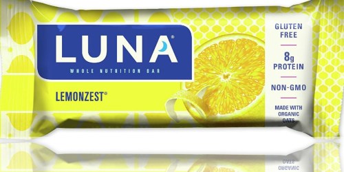 Amazon: LUNA Gluten Free Bars 15-Count Just $8.91 Shipped (Only 59¢ Each)