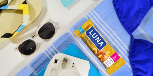 Amazon: Gluten Free LUNA Bar 15-Pack Only $10.48 Shipped (Just 70¢ Per Bar)