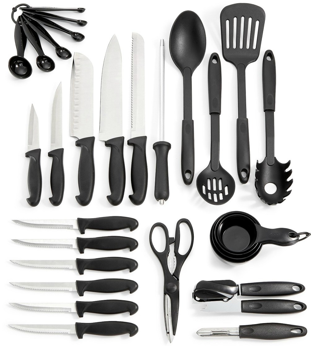 Macy's: Martha Stewart Essentials 30 Piece Cutlery Set Only $27.99
