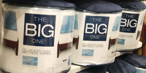 Kohl’s Cardholders: The Big One Mattress Topper & THREE Pillows Only $29.37 Shipped