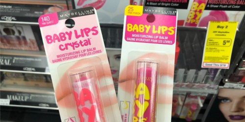 TWO Free Maybelline Baby Lips Products After CVS Rewards