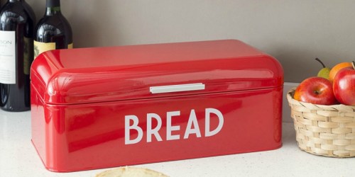 Vintage Inspired Metal Bread Box Just $19.99 Shipped (Regularly $40)