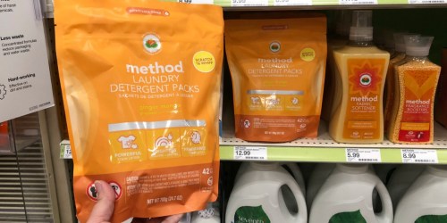 Target: 40% Off Method Laundry Detergent Packs (Just Use Your Phone)