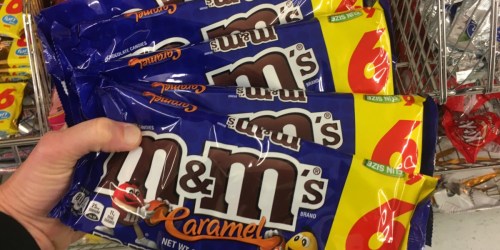 Five FREE M&M’s Caramel Fun Size 6-Count Packs at Dollar Tree After Cash Back