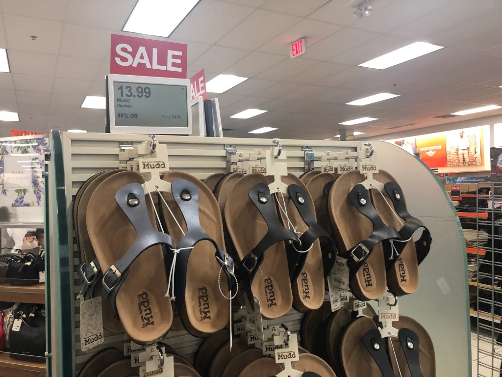 Kohl's: Women's Mudd Sandals as Low as $7.64 Each (Regularly $24)