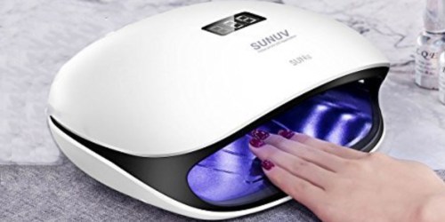 Amazon: SUNUV LED Gel Nail Lamp Only $29.99 Shipped