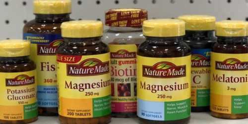 Nature Made Vitamins as Low as $1.70 Each After Cash Back at Target