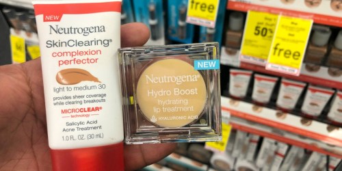 Neutrogena Foundation & Lip Products Only $2.50 Each at CVS (Regularly $10+)