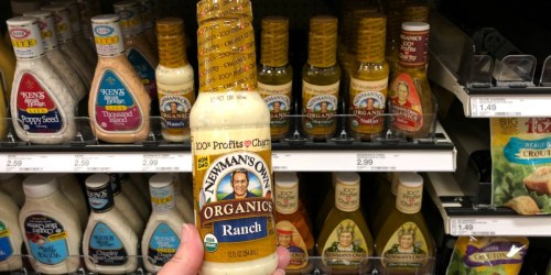 Newman’s Own Organics Salad Dressing Just 99¢ After Cash Back at Target
