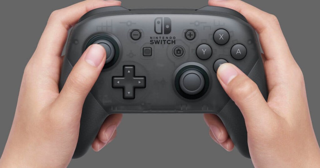 Nintendo Switch Pro Wireless Game Controller Only 54 95 Shipped Hip2Save
