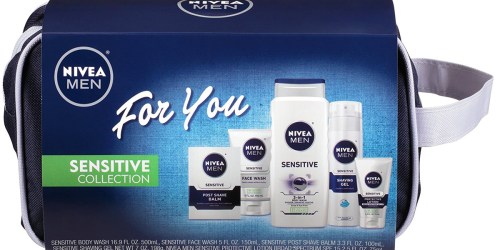 Amazon: Nivea for Men 5-Piece Gift Set Only $12.50 Shipped (Regularly $25) – Includes Full Size Products