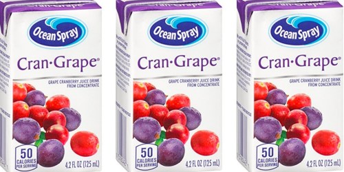 Amazon: Ocean Spray Juice Boxes 40-Pack Only $12.04 Shipped (Just 30¢ Each)