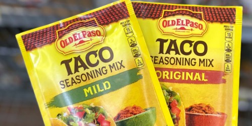 Old El Paso Taco Seasoning Only 37¢ at Walmart + More