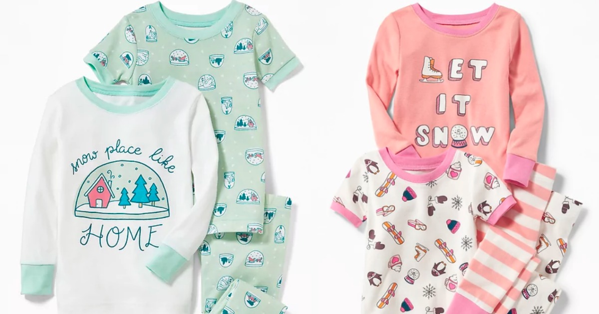 FIVE Old Navy Infant Pajamas Only 17.95 Shipped (Regularly 80) & More