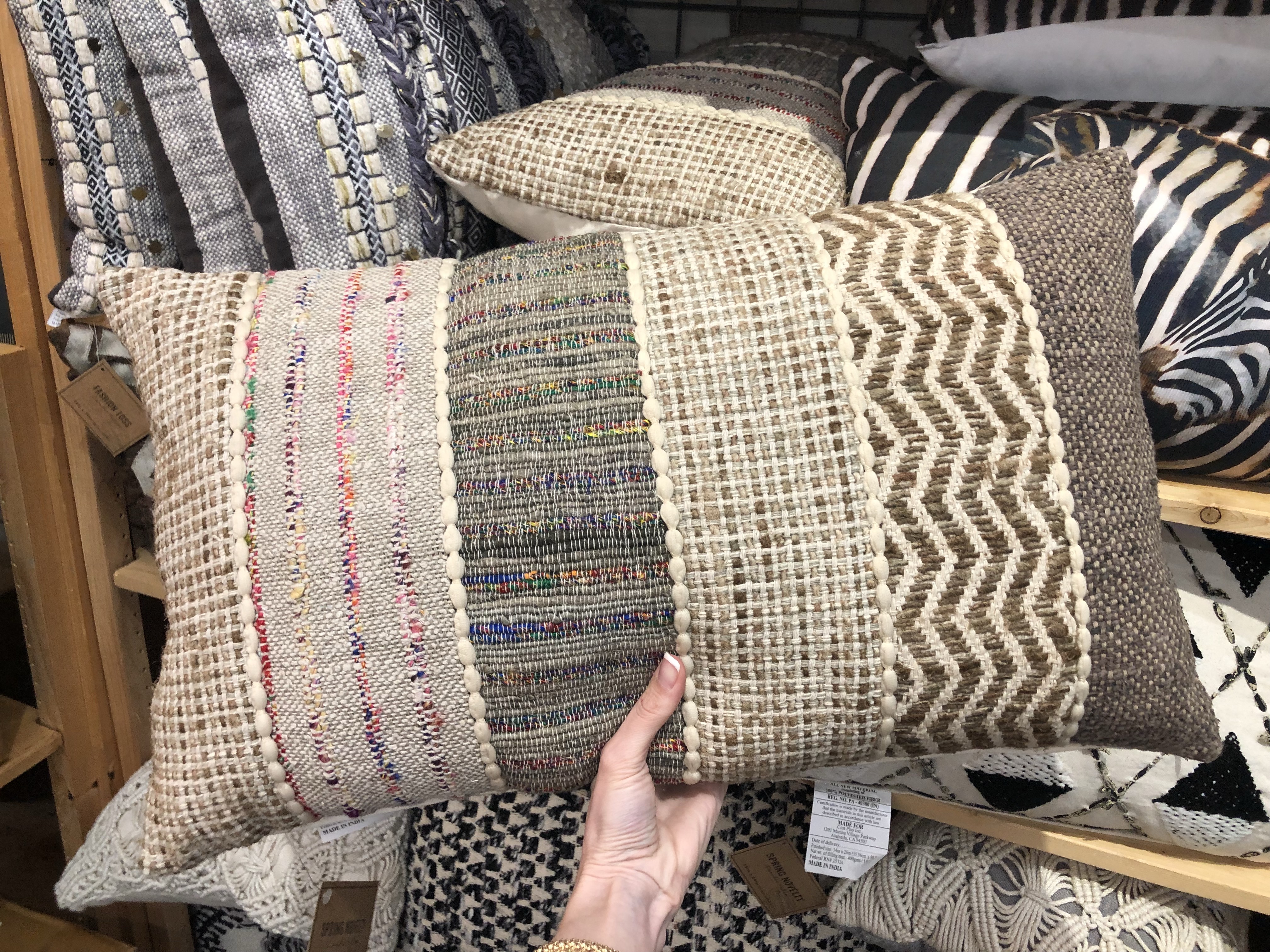 cost plus throw pillows