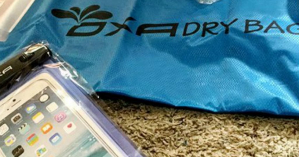 Keep your items dry at the beach with this OXA Dry Bag