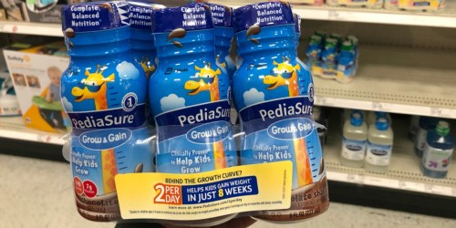 PediaSure 6-Count Packs Just $6.99 After Cash Back at Target + More