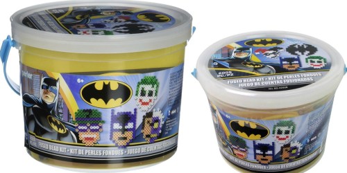 Perler Fused Bead Batman Kit w/ Bucket ONLY $8.49 (Contains 6,000 Beads, 3 Boards & More)