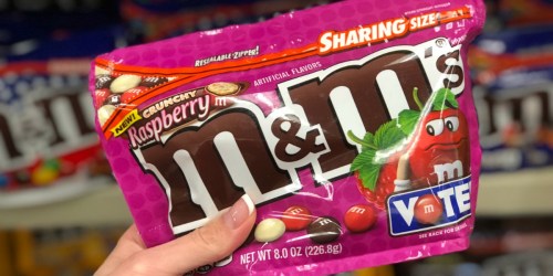 New Crunchy M&M’s Coupons = Just $1.50 Per Sharing Size Bag at Walgreens